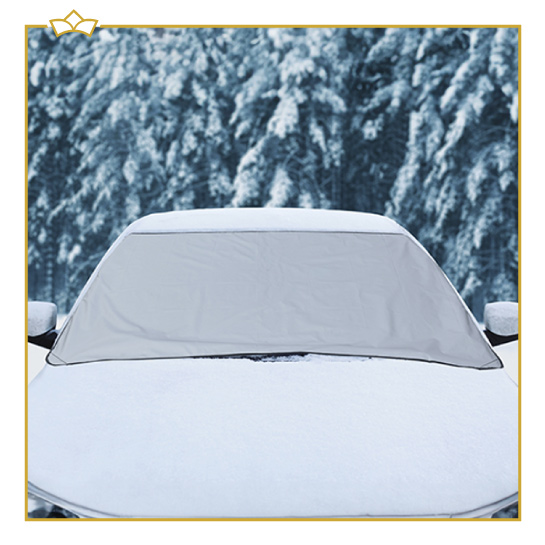ATTREZZO® Premium magnetische Autofensterabdeckung –  Frostschutz-Scheibenabdeckung – UV-Reflexion – 150 x 90 cm – Anti-Frost –  Halten Sie Ihr Auto