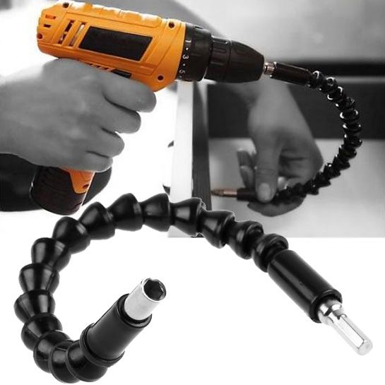 Flexible bit holder 290mm 1/4 electric drill 