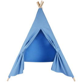 Blauwe wigwam/tipi