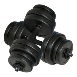 Dumbbell halter set