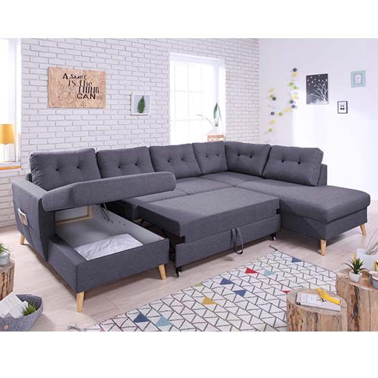 Scandi U-sofa XXL from Bobochic - Webshop-outlet.nl | Offers at OUTLET  prices!