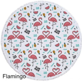 Flamingo Strandlaken Aanbieding