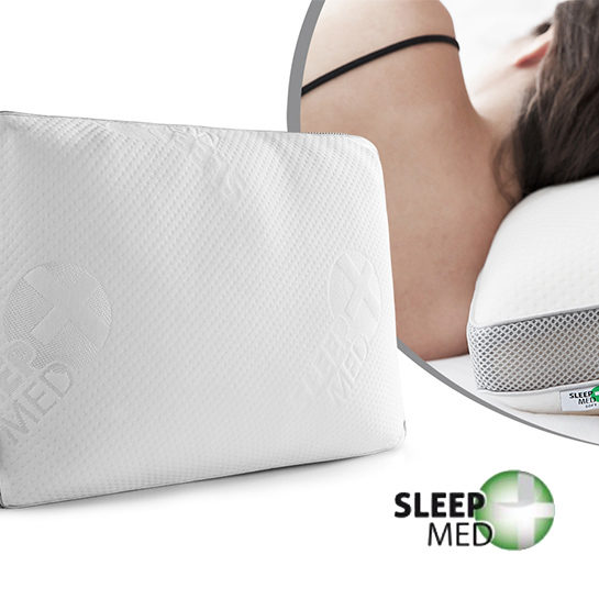 samenwerken ga zo door stuk Sleepmed - 100% Memory foam - Kussen met 3D ventilatieband -  Webshop-outlet.nl | Aanbiedingen tegen OUTLET prijzen!