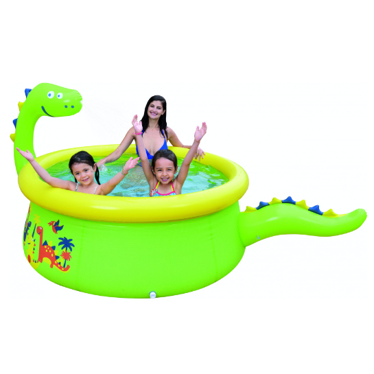 Opblaasbaar zwembad | Model Dino doorsnede 175 cm - Webshop-outlet.nl tegen OUTLET prijzen!