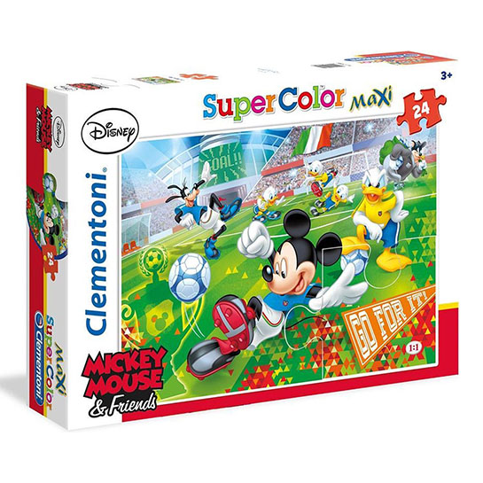 Clementoni Puzzles pour enfants - Bluey 24 pièces, Maxi Puzzle, 3+