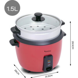 TurboTronic Rijstkoker En Slowcooker 1 5 Liter 3 Kleuren RC2P