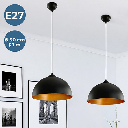 Vervreemden trommel verloving Set van 2 Vintage Industriële Hanglampen - Plafondlamp - Eettafel Lampenset  in Industrieel Design - Webshop-outlet.nl | Aanbiedingen tegen OUTLET  prijzen!