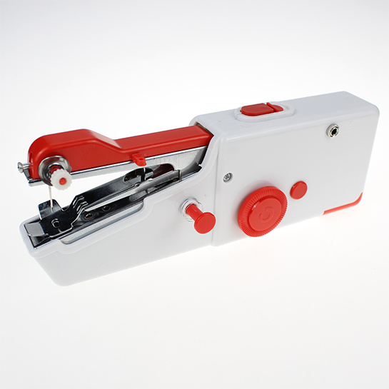 Mini máquina de coser para uso diario, manual y práctica manualidades,  reparación con doble hilo de 2 velocidades