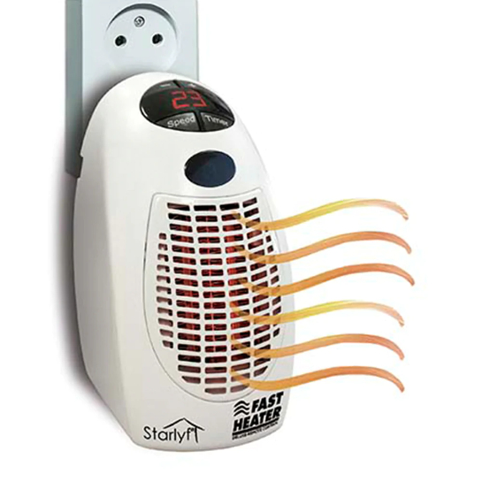 Starlyf - Fast Heater - tragbare Heizung - Ventilator 