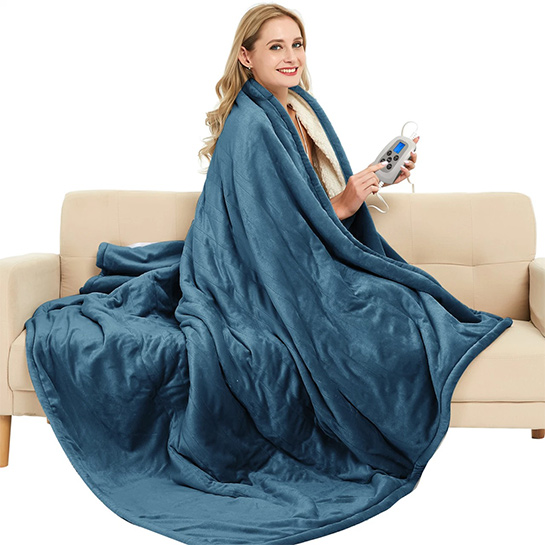 Manta Sherpa Polar Premium 127x152cms Color Azul – SC – ShopyClick – Tienda  Online