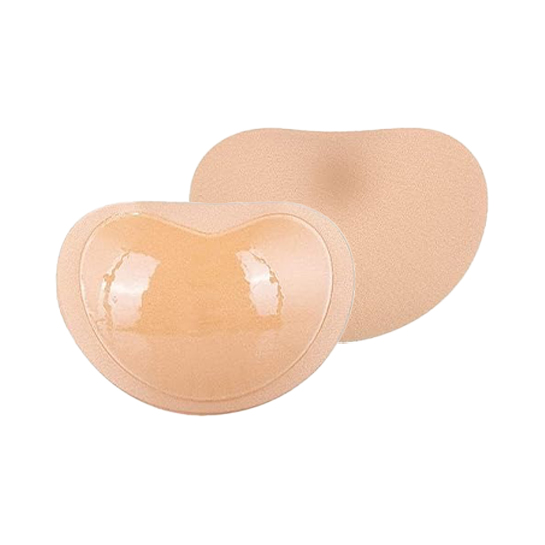 ATTREZZO® - Push up pads for bra or bikini - black or beige - bra filling -  waterproof - self-adhesive 