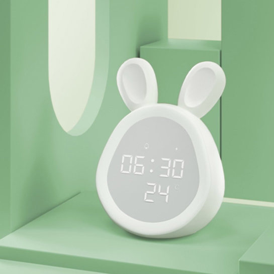 Reloj despertador de luz de amanecer para niños con sueño pesado