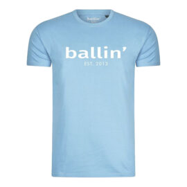 Ballin Regular Fit Shirt Skyblauw