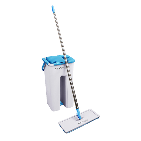 Nexxt Flat Mop Met Emmer