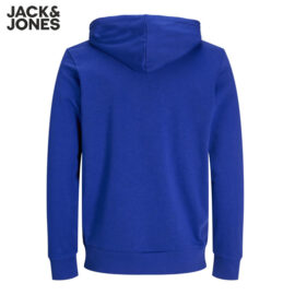 Jack & Jones Basic Zip Hoodie Blue1