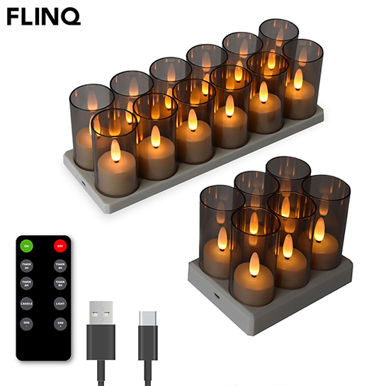 Flinq Rechargeable Tea Lights