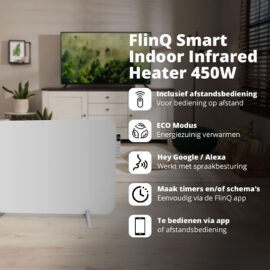 Flinq Smart Indoor Infrared Heater Wit2