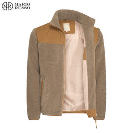 Mario Russo Teddy Jacket Ottawa Taupe2