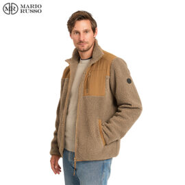 Mario Russo Teddy Jacket Ottawa Taupe3