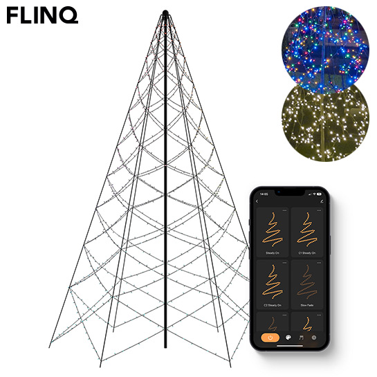 Flinq Smart Outdoor Christmas Tree Luminus