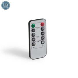 Lifa Living Led Kaars Set 3 Groen Met Goud4