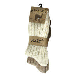 Pack Alpaca Socks Thick Goods Beige