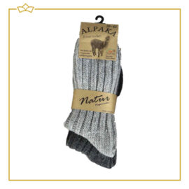 Pack Alpaca Socks Thick Goods Grey1