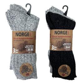 Pack Norweger Plush Wool Socks