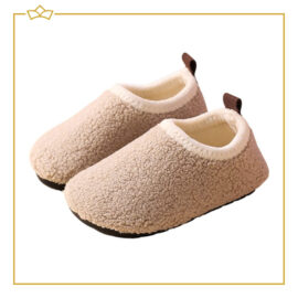 Attrezzo Baby Pantoffels Teddy Beige