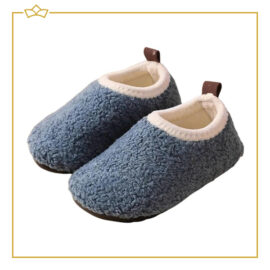 Attrezzo Baby Pantoffels Teddy Blauw