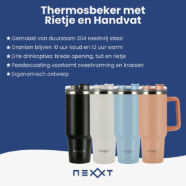 Nexxt Thermosbeker Met Rietje1